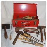 Vintage Tools: Scrapers, File Holders, Files,..