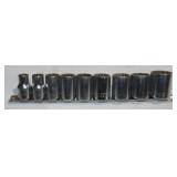 Craftsman 1/2' Deep Socket Set, 7/16-1'