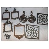 Cast Iron Decorative Pieces: 7 Trivets