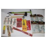 Tools: Spring Clamps, Rivets, Hammers,...