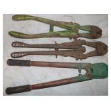 3) 18' Bolt Cutters: Ridgid, HKP, ?
