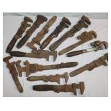 13 Vintage Wrenches