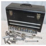 18.5'x9'x12' Craftsman Toolbox w/ Craftsman Tools: