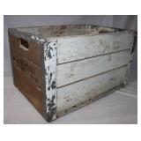 Bowman Wooden Metal Edge Crate, 19'x13'x11'