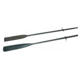 2 Wooden Oars, 83.5' Long