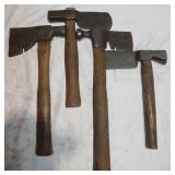 4 Hatchets