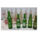 Vintage Glass Soda Bottles: Bireley's, Hires,