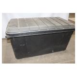 Plastic Storage Tote w/ Lid, 29'x16'x15'