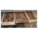 3 Boxes of Wrenches