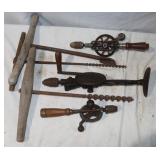 6 Vintage Drills: Millers Falls No. 2-A &