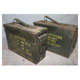 2 Ammo Boxes, 11'x3.5'x7'