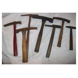 7 Hammers: 4 Rock Hammers & 3 Pick Hammers