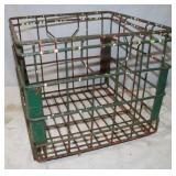 Vintage Borden Metal Crate 13'x13'x10.5'