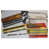 2 Hack Saws w/ Mostly New Saw Blades