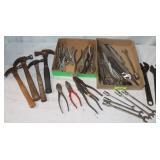 Crescent Wrenches, Pliers, Hammers & Files
