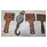 3 Chain Detachers & 1 Pulley