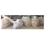 6 Bags of Brown Insulation & Pipe Insulator