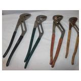 4 Utility Pliers, 14-16' Long