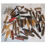 Vintage Wooden Handles & Tools: