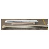 3 Baseboard Electric Heaters: 48', 72', 96':