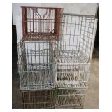 7 VTG Metal Crates: 13'x13'x10.5' to 17'x11'x15',