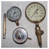 3 Automotive Gauges