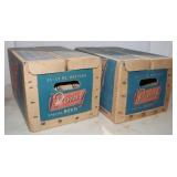 2 Vintage Point Special Beer Boxes, 17'x11'x9.5