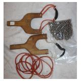 2 Vintage Slingshots w/ Pellets