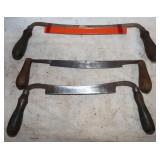3) 15'  Draw Knives