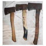 3) 3' Single Blade Axes