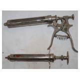 2 Vintage Syringes