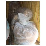 6 Bags of Brown Insulation:
