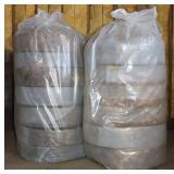 2 Bags of Brown Insulation: