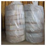 2 Bags of Brown Insulation:
