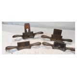 4) Stanley No. 80 Cabinet Scraper Planes