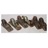 6) 7' Vintage Hand Planes