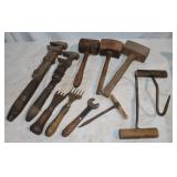 Vintage Pipe Wrenches & Mallets