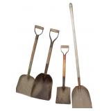 4 Shovels