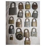 Vintage Locks w/ NO KEYS: Chicago Lock, Belgin,ï¿½
