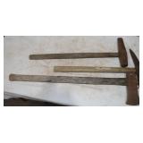 2 Pick Hammers & Maul