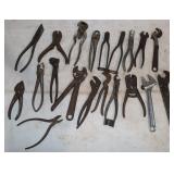 Vintage Plier Style Tools: Adjustable Wrenches &