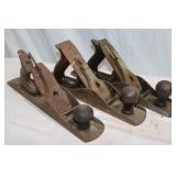 3 Vintage Stanley Bailey No. 5 Planers