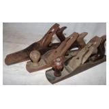 3 Smooth Bottom Hand Planes: