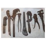 Vintage Wrenches: Walworth Pipe Wrench &