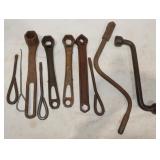 Vintage Box Wrenches & Screwdrivers