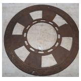 Antique 16' Ferro steel Cast Iron Stove Vent