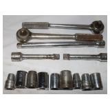S-K 1/2' Ratchet & Sockets
