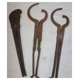 Lancaster Horseshoe Calk Plier Wrench &