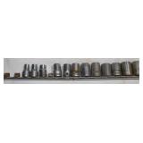 12 pc. Socket Set 1/2' Drive, Snap-On, Blackhawk &