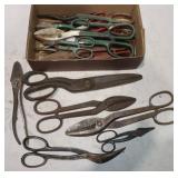Tin Snips & Shears, 7-14'